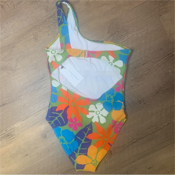 NEW Faithfull The Brand One Piece Small Aurea Costa Rei Floral Print Cruise - Picture 6 of 12